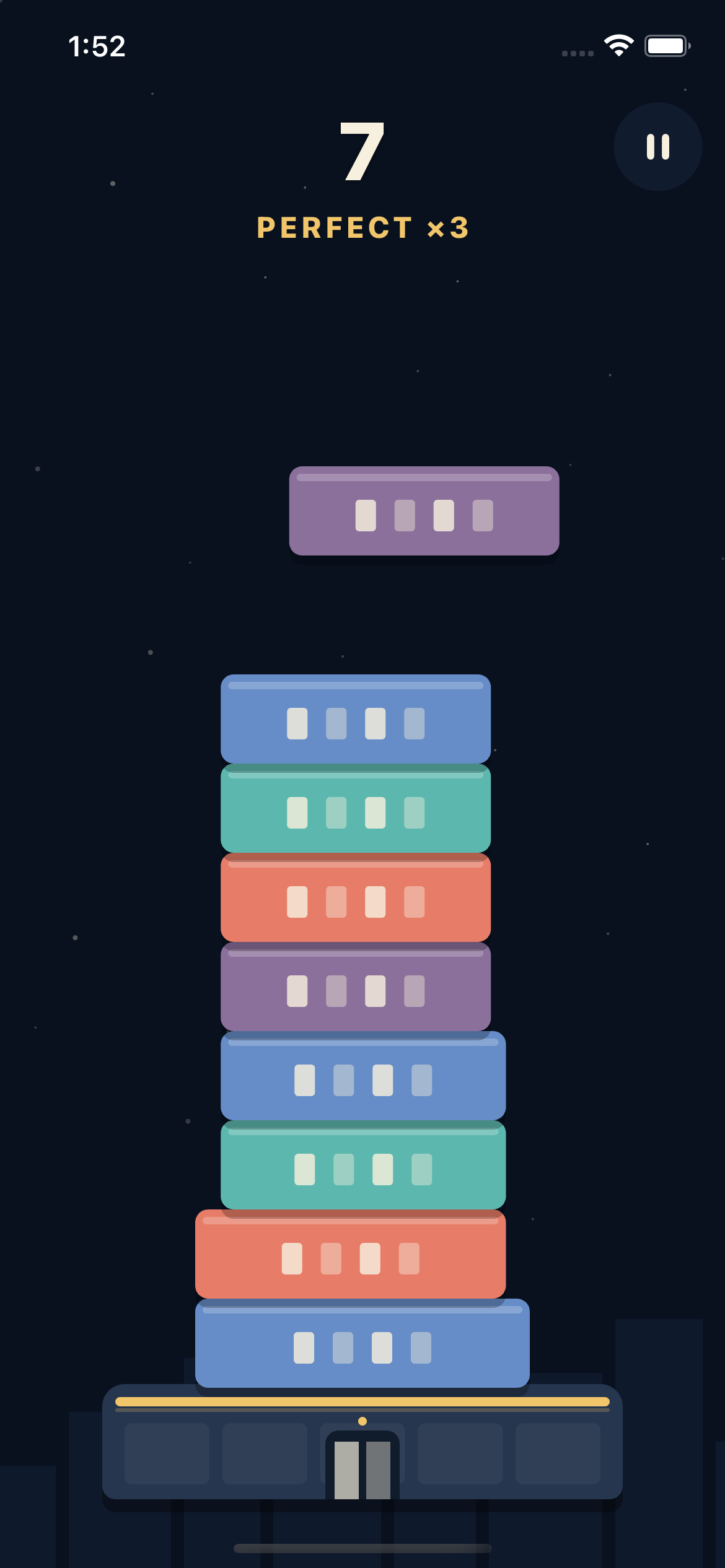 Landing a perfect floor in Tippy Town