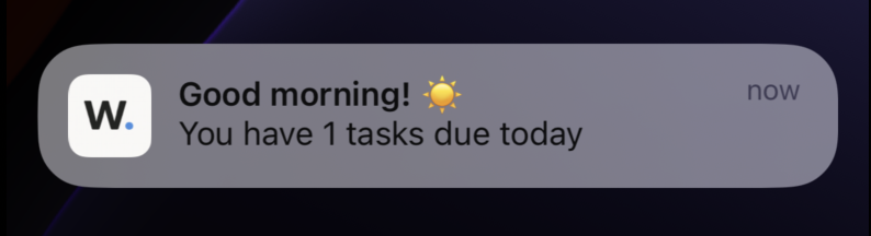 Notifications Preview